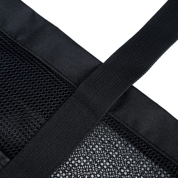 Hollow Pocket Beach Bag Mesh One Shoulder Portable Travel Wash Bag Fitness Swimming Storage Bag - Image 4