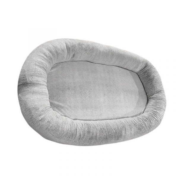 Large Human and Dog Plush Bed - Image 2