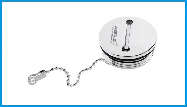 Stainless Steel Marine Oil & Water Tank Cover – Yacht & Speedboat Filler Cap