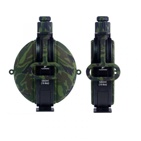 Silicone Folding Water Bottle Manufacturer Outdoor Portable Sports Water Bottle Fitness Hiking Water Bottle 580Ml - Image 5