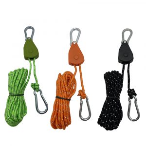 Camping canopy tent rope adjustable