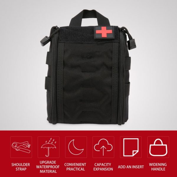 Outdoor Portable Tactical First Aid Bag – Emergency Survival Waist Pack - Image 6