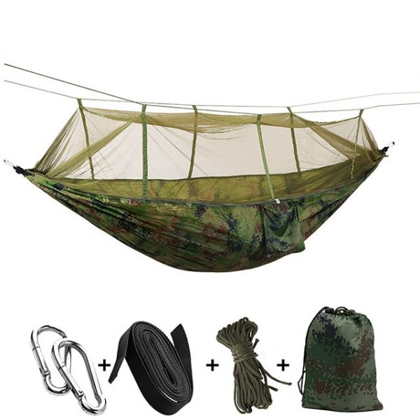 Ultralight Camping Hammock Mosquito Net Double Person Sleeping Bed - Image 13