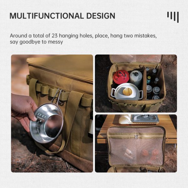 Outdoor Waterproof Tableware & Kitchen Utensils Organizer - Image 4