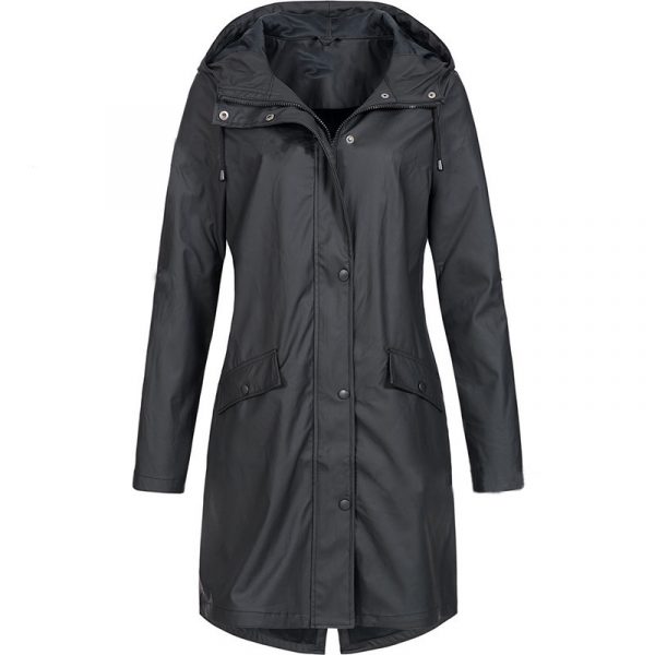 New autumn and winter collection of assault jackets outdoor hiking jackets medium to long women's windbreakers - Image 8