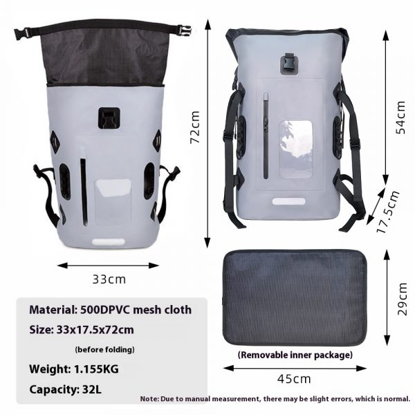 Waterproof Rucksack Outdoor Camping Walking Large Capacity - Image 4