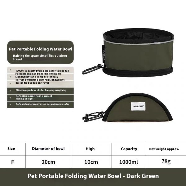 Folding Bowl For Pet Dog Traveling - Image 5