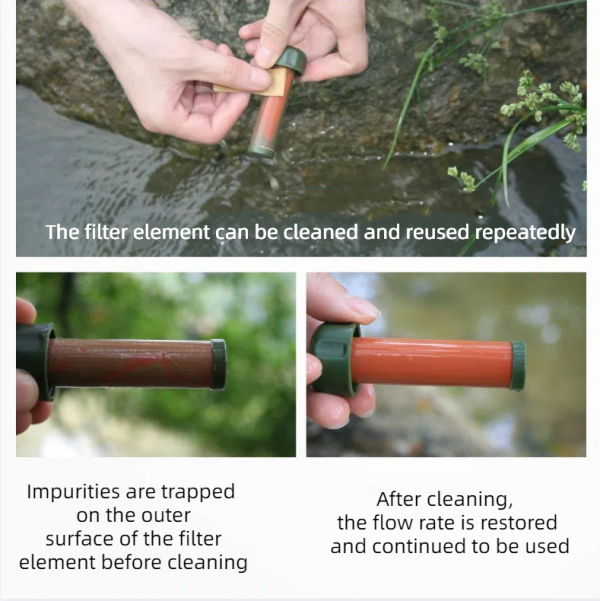 Portable Wilderness Survival Water Filter - Image 4