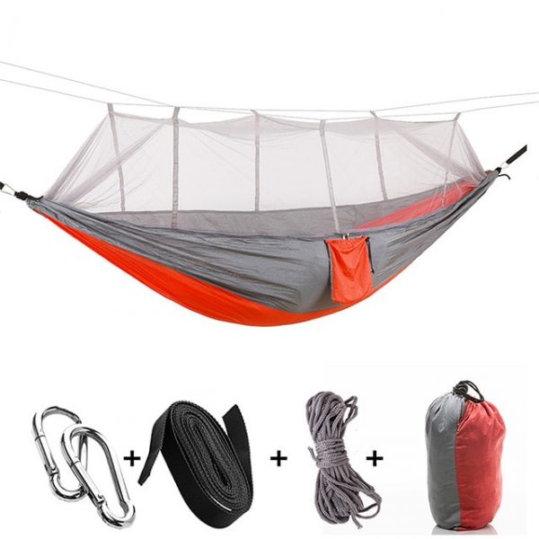 Ultralight Camping Hammock Mosquito Net Double Person Sleeping Bed - Image 8