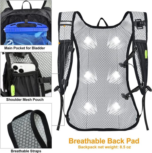 Ultra-Light Hiking & Cycling Hydration Backpack – Oxford Cloth Water Bag - Image 10