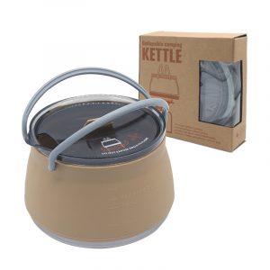 Camping Portable Silicone Folding Kettle Travel Pot