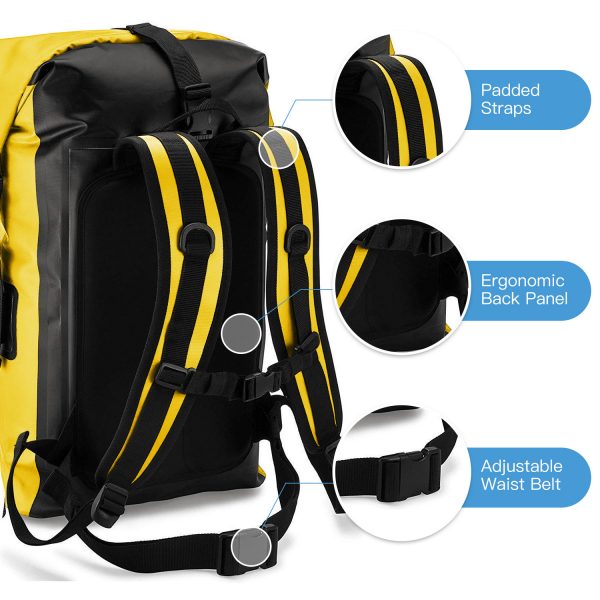 Nautical Shield Dry Sack – Heavy-Duty Waterproof Backpack - Image 8