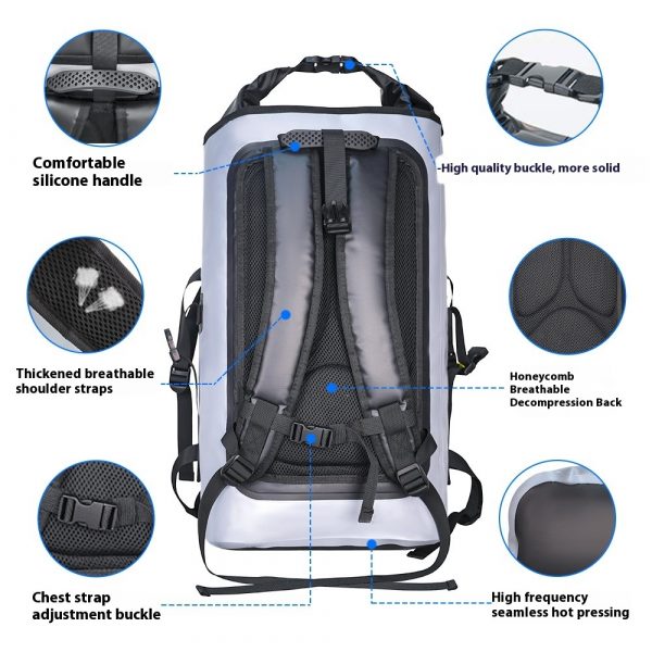 Waterproof Rucksack Outdoor Camping Walking Large Capacity - Image 5