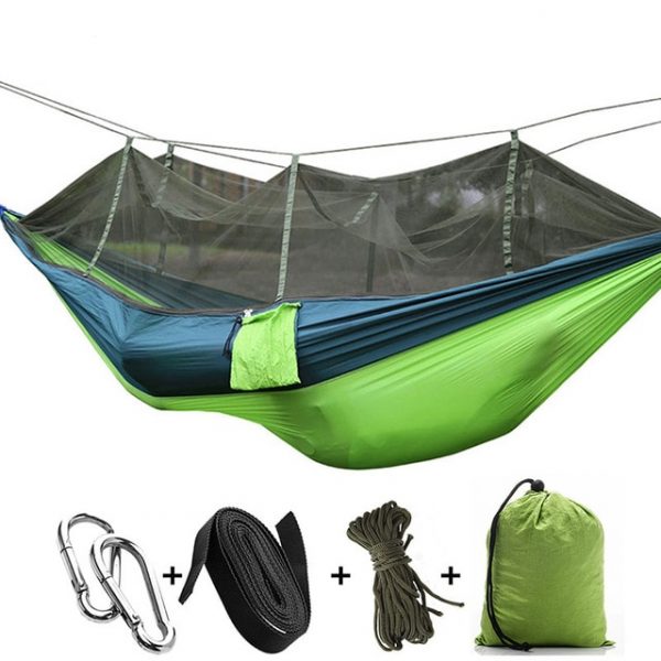 Ultralight Camping Hammock Mosquito Net Double Person Sleeping Bed - Image 14