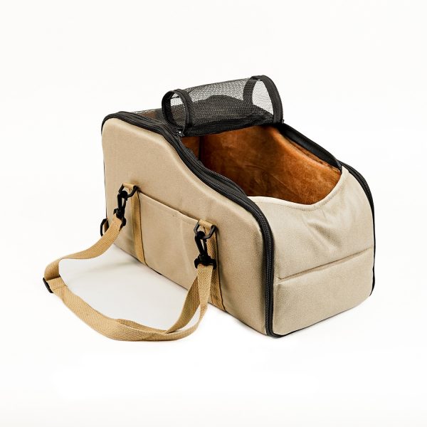 Portable pet bed for car travel safety seat center console cushion - Image 4