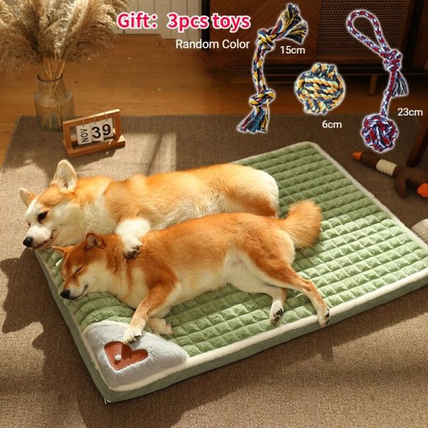 Plush Dog Bed Removable Cushion Super Soft - Image 2