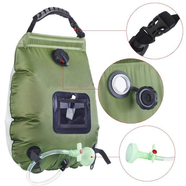 20L Portable Solar Shower Bag – Outdoor Camping & Hiking Water tank - Image 6