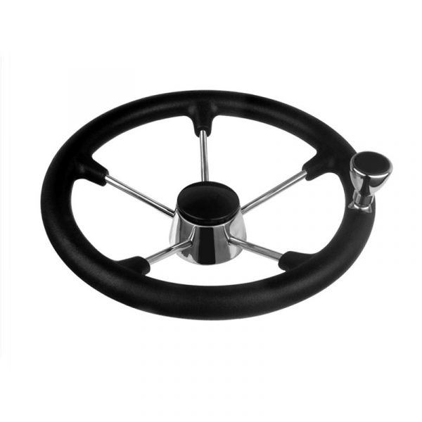 Harbor Force SS Steering – Stainless Steel Marine Steering Wheel - Image 5