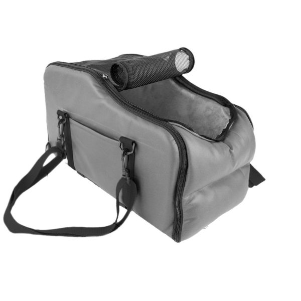 Portable pet bed for car travel safety seat center console cushion - Image 3