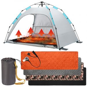 Smart Heated Camping Sleeping Pad – Portable & Rechargeable
