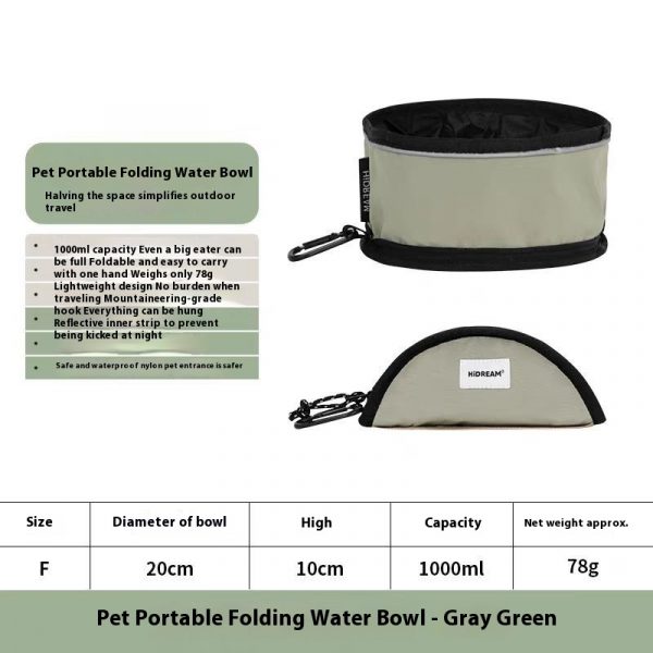 Folding Bowl For Pet Dog Traveling - Image 4