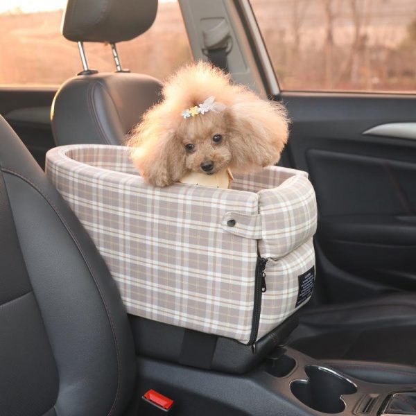Portable Booster Kennel Bed For Small Dog and Cat Travel - Image 2