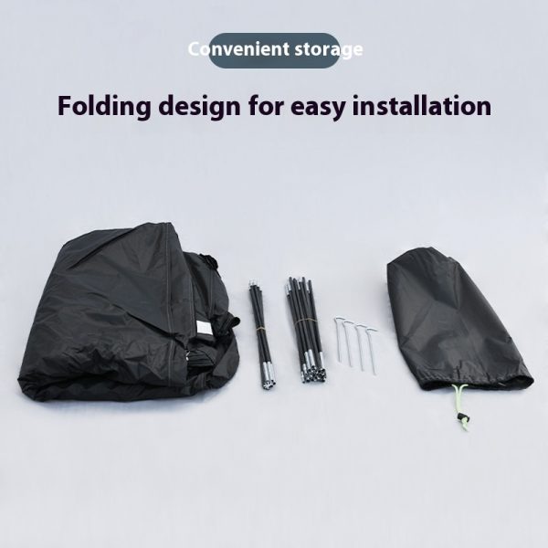 Outdoor Large Space Bicycle Storage Tent - Image 7