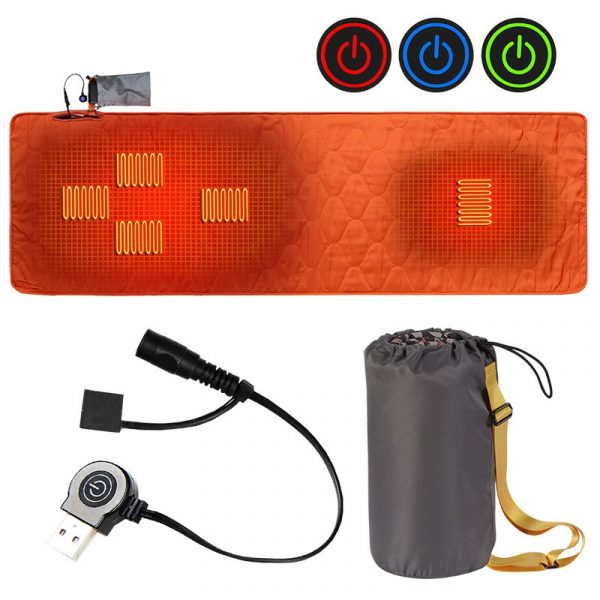 Smart Heated Camping Sleeping Pad – Portable & Rechargeable - Image 4