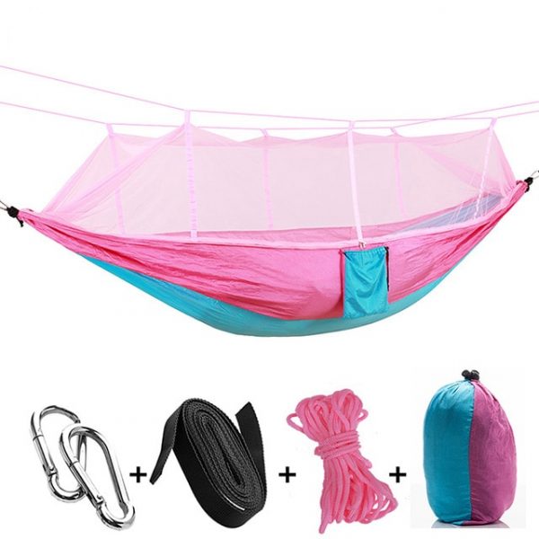 Ultralight Camping Hammock Mosquito Net Double Person Sleeping Bed - Image 12