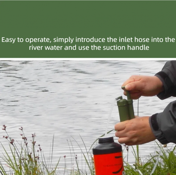 Portable Wilderness Survival Water Filter - Image 3