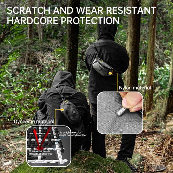 Hikeman Expandable Waist Bag – Lightweight Travel & Hiking Pack - Image 5