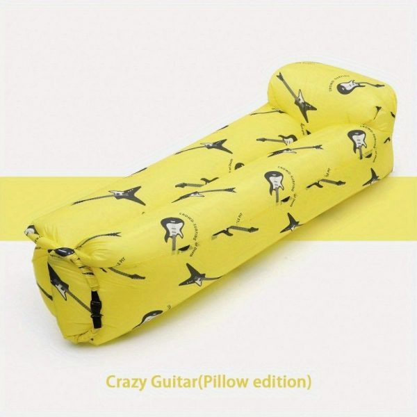 Portable Inflatable Sofa Camping Sleeping Pad Mattress Outdoor Air Cushion Beach Mat Folding Bed Waterproof For Travel Hiking - Image 4