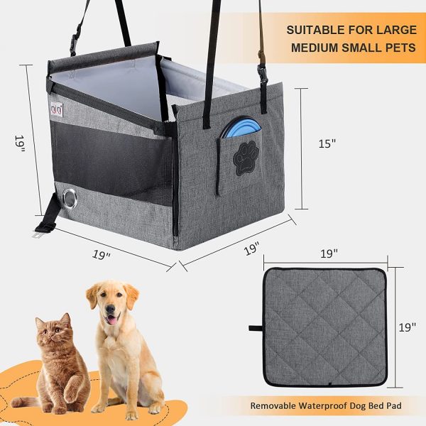 New Car Pet Cage Rear Dog Basket Waterproof Cushion - Image 3