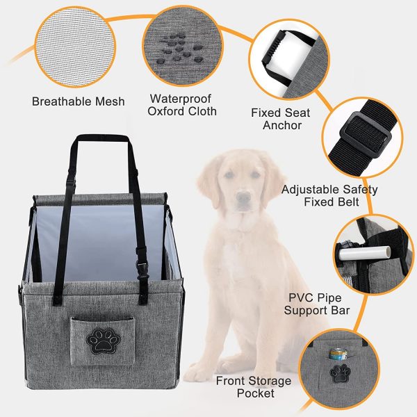 New Car Pet Cage Rear Dog Basket Waterproof Cushion - Image 2