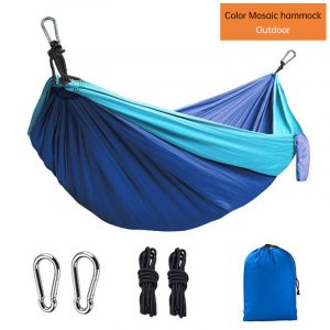 Versatile Parachute Hammock – Single & Double for Camping & Indoor Leisure