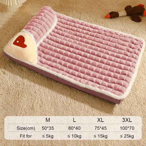 Plush Dog Bed Removable Cushion Super Soft - Image 11