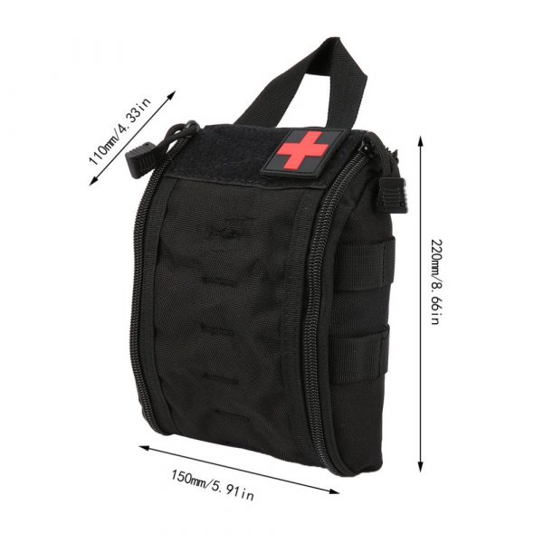 Outdoor Portable Tactical First Aid Bag – Emergency Survival Waist Pack - Image 2