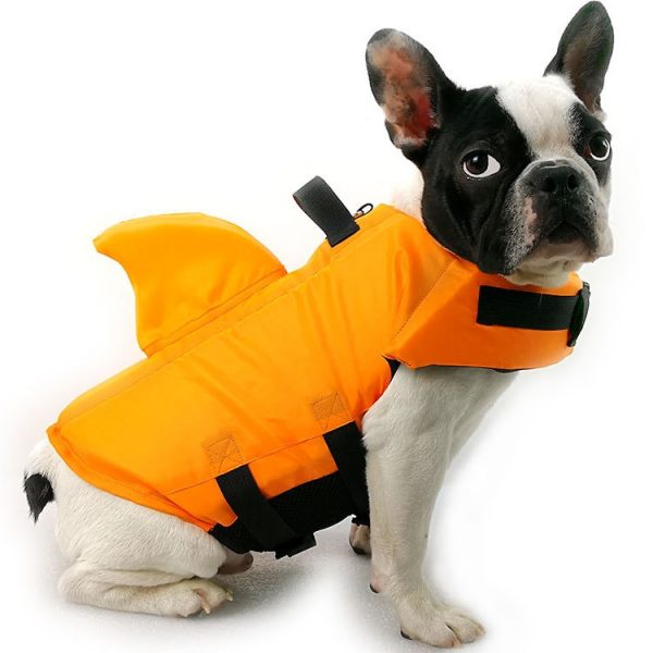 Dog Vest Summer Shark Pet Life Jacket Swimming Suit - Image 8