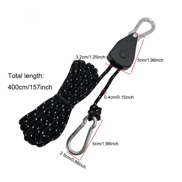 Camping canopy tent rope adjustable - Image 2