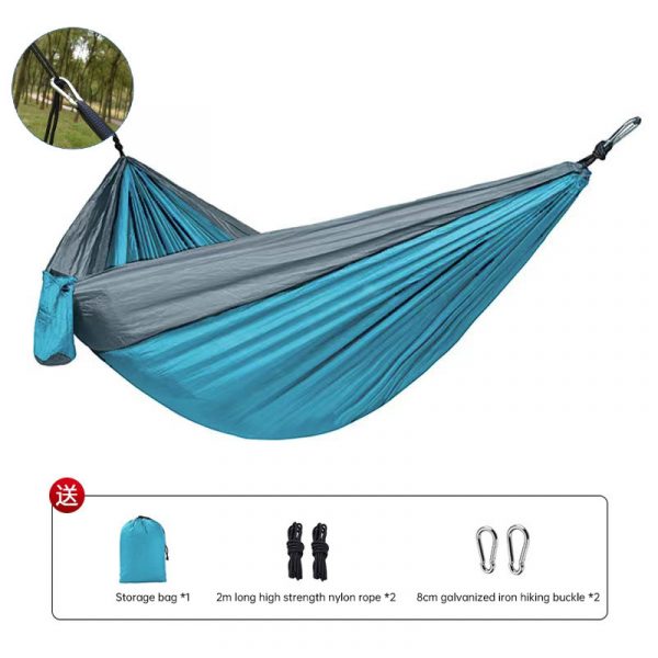 Versatile Parachute Hammock – Single & Double for Camping & Indoor Leisure - Image 2