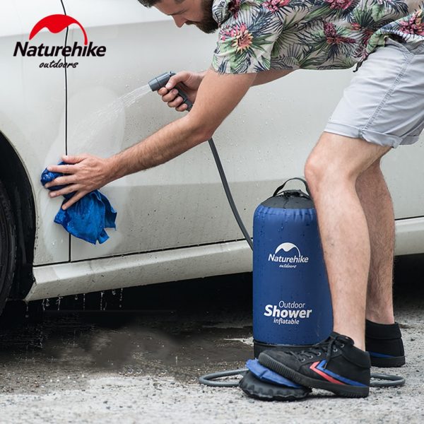 11L PVC Portable Outdoor Shower & Hydration Water Bag - Image 2