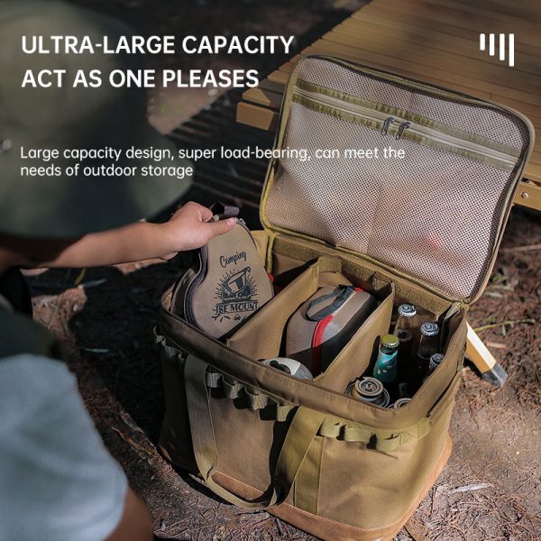 Outdoor Waterproof Tableware & Kitchen Utensils Organizer - Image 2