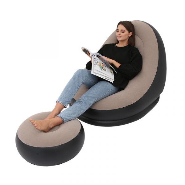 Air Ease Lounge – Multi-Function Inflatable Sofa & Leg Rest