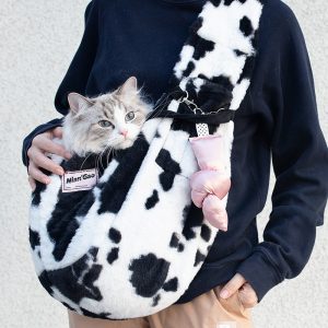 Cute Crossbody Bag Portable Cat Small Dog Travel Bag