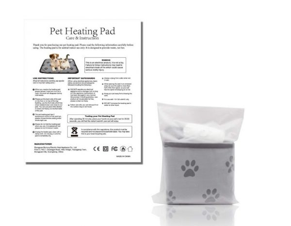 Adjustable Temperature Thermostatic Dog Cat Bed Pad 110V - Image 4