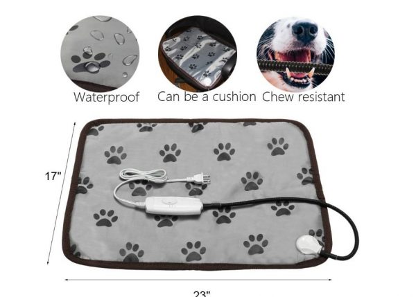 Adjustable Temperature Thermostatic Dog Cat Bed Pad 110V - Image 2