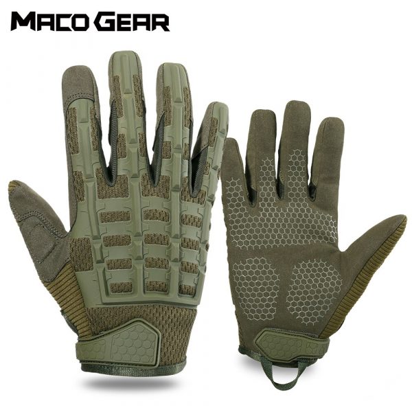 Outdoor Sports Tactical Gloves Full Finger Long Camo Glove Army Military Anti-skip Gear Airsoft Biking Shooting Paintball Men - Image 5