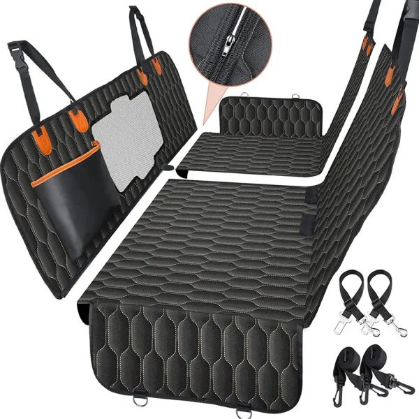 4-in-1 Detachable Pet Car Seat & Trunk Cushion