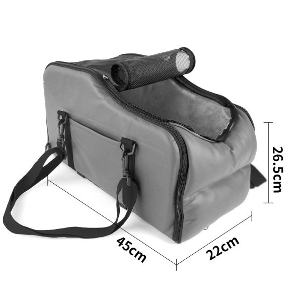 Portable pet bed for car travel safety seat center console cushion - Image 5