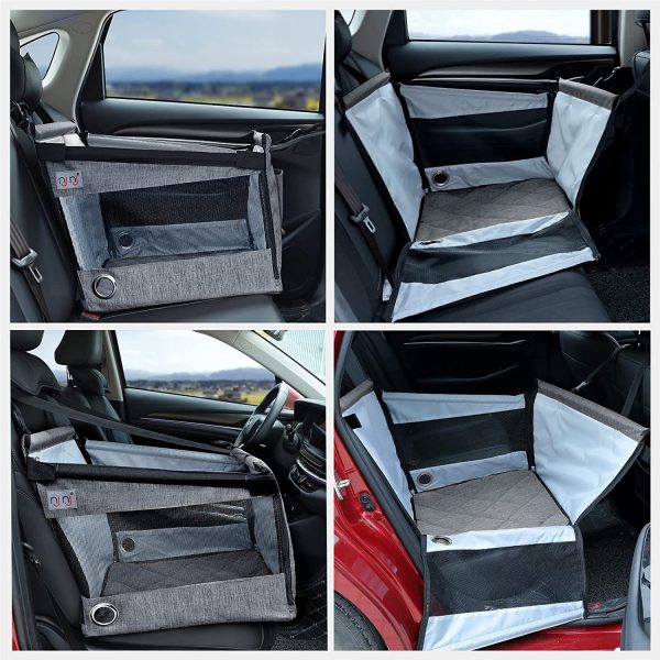 New Car Pet Cage Rear Dog Basket Waterproof Cushion - Image 5